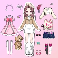 DIY Paper Doll Dress Up Games