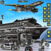 Police Truck Transport Game
