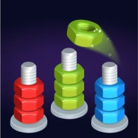 Nuts & Bolts - Color Sort Game