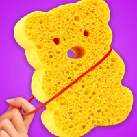 sünger sanat kauçuk bant oyunu