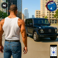 Şehir araba sürüş simülatörü