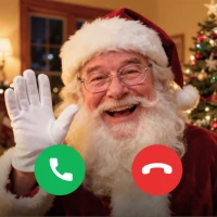 Santa Call AI Videos: Evoke AI
