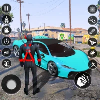 mavi örümcek adam oyunu