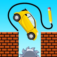 Draw 2 Bridge: Draw Save Car