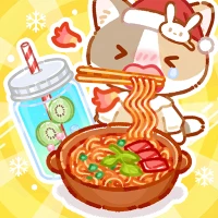Kedi bubble tea & yemek oyunu